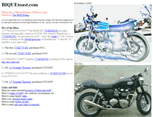 Tablet Screenshot of biquetoast.com
